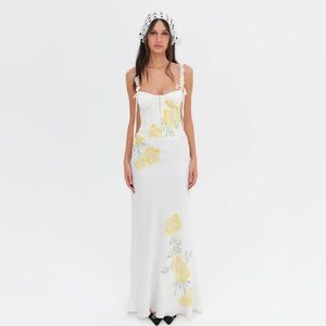 FOR LOVE & LEMONS Millie Maxi Floral Dress